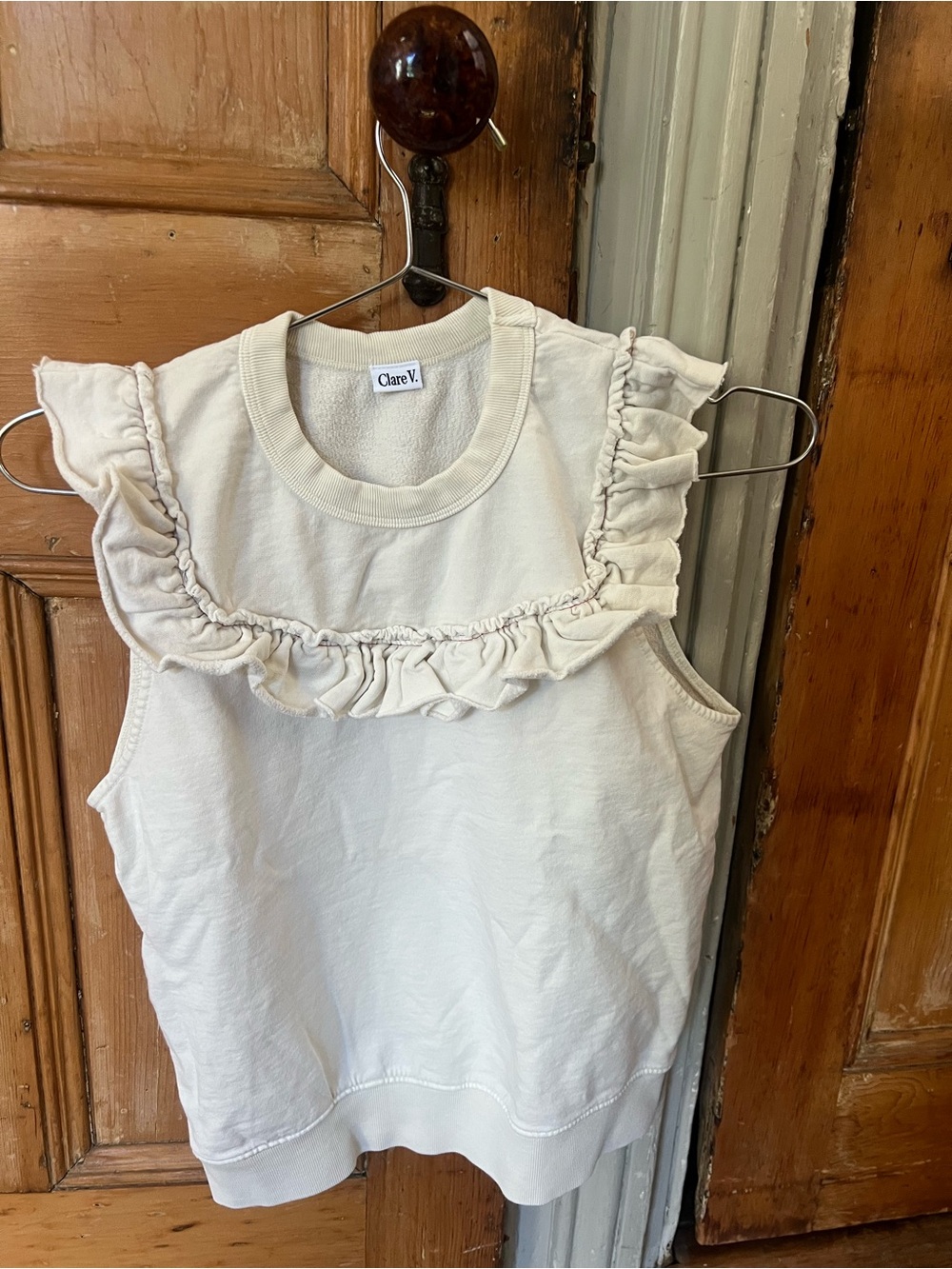 Clare V Le Ruffle Vest